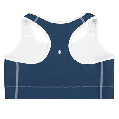 Michigan Upper Peninsula Sports Bra (w/ UP Outline ) | Navy