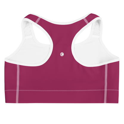 Michigan Upper Peninsula Sports Bra (w/ UP Outline ) | Ruby Red