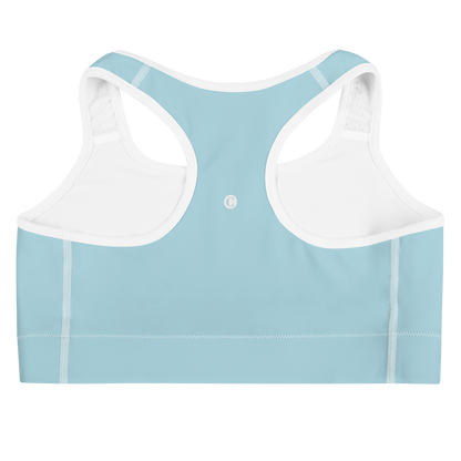 Michigan Upper Peninsula Sports Bra (w/ UP Outline ) | '58 Caddie Blue