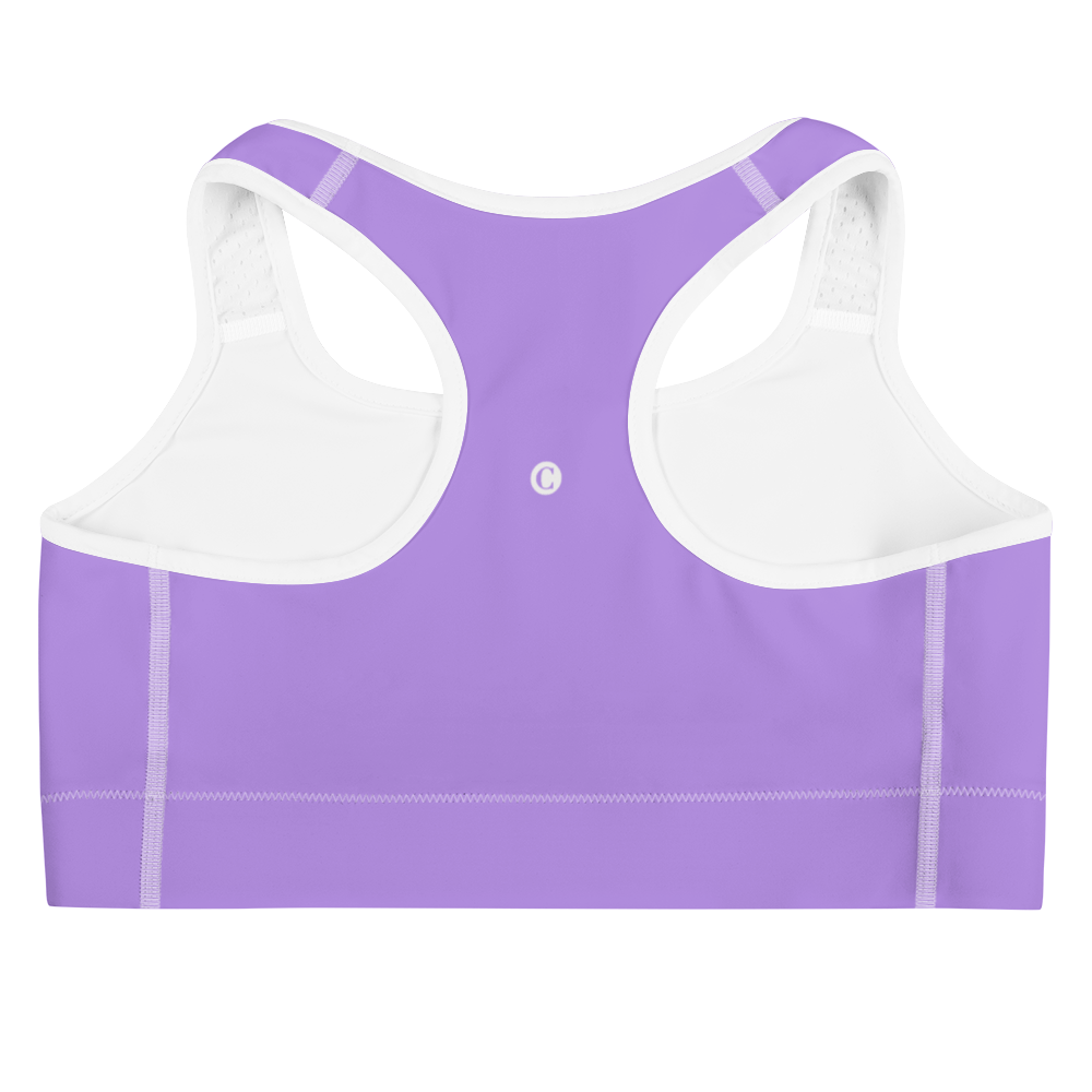 Michigan Upper Peninsula Sports Bra (w/ UP Outline ) | Lavender