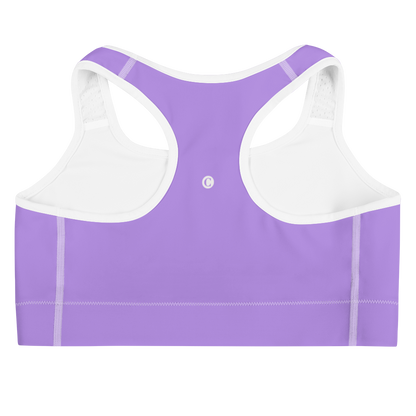 Michigan Upper Peninsula Sports Bra (w/ UP Outline ) | Lavender