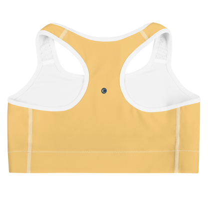 Michigan Upper Peninsula Sports Bra (w/ UP Outline) | Citrine