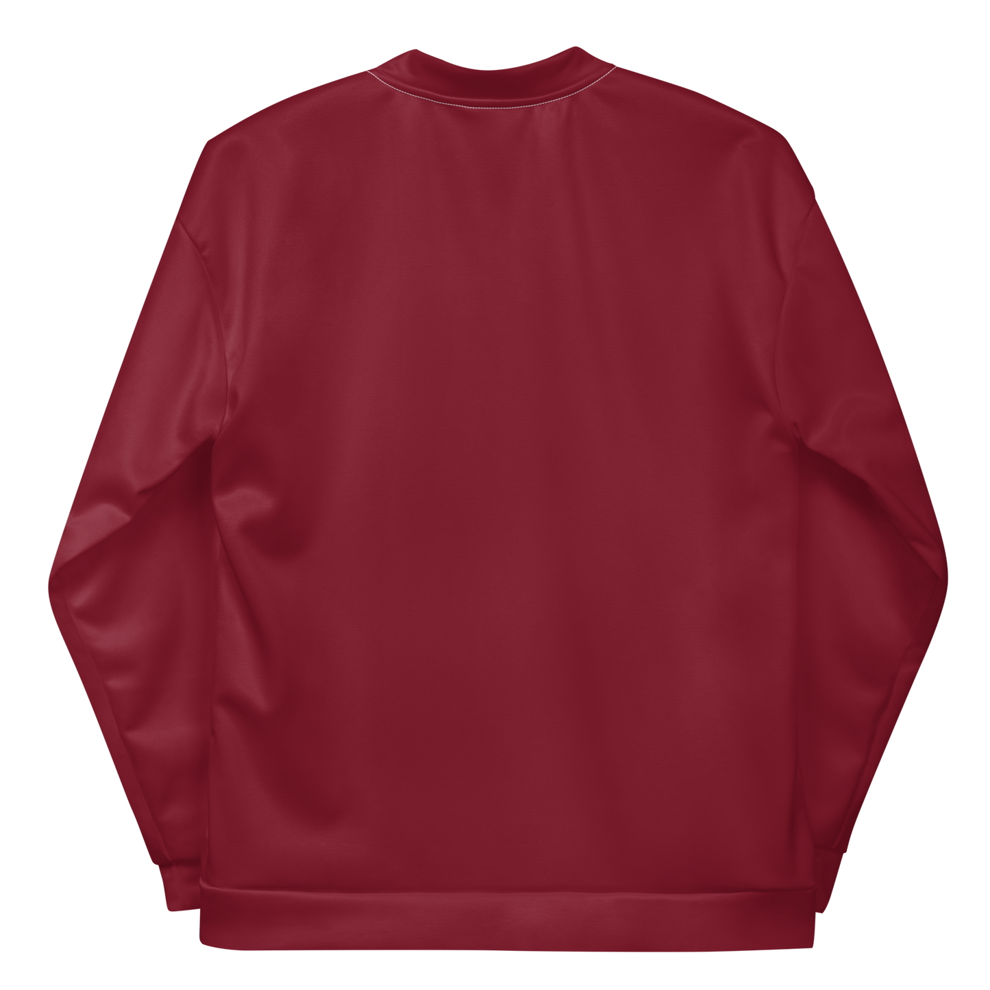 Detroit 'Old French D' Bomber Jacket (Patriot Edition) | Burgundy Color