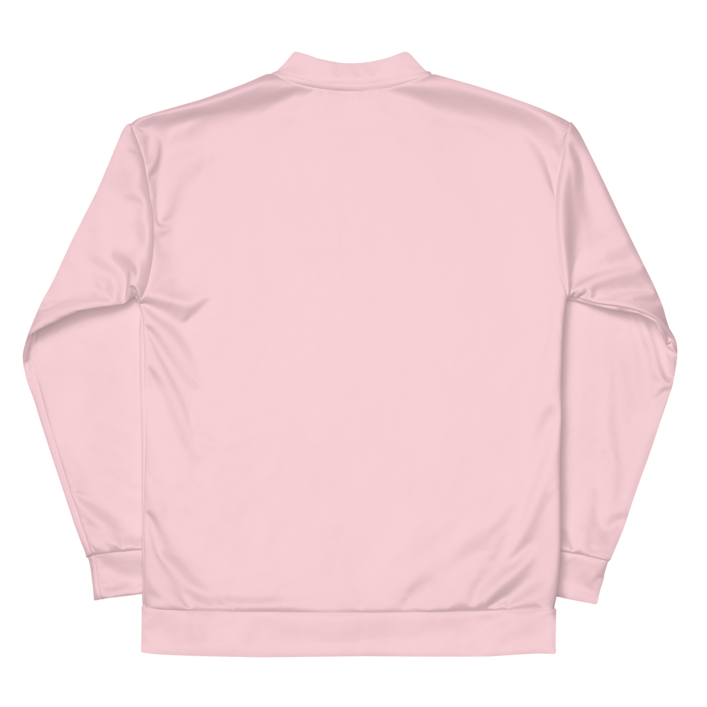 Michigan Upper Peninsula Bomber Jacket (w/ Copper UP Outline) | Pale Pink