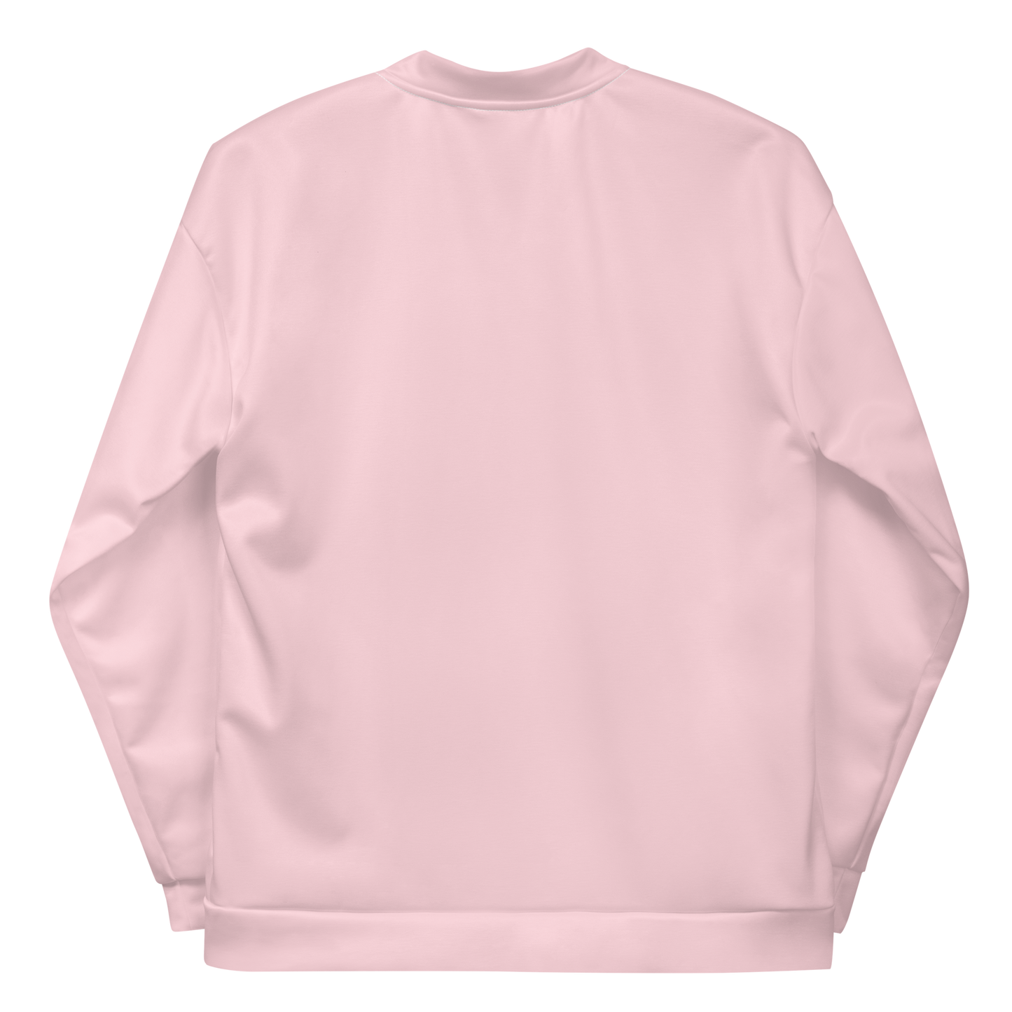 Michigan Upper Peninsula Bomber Jacket (w/ Copper UP Outline) | Pale Pink