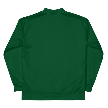 Michigan Upper Peninsula Bomber Jacket (w/ Copper UP Outline) | Green