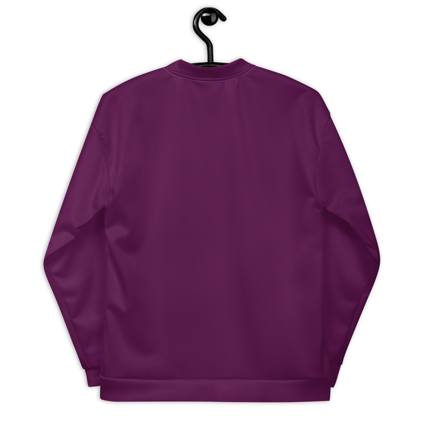 Michigan Upper Peninsula Bomber Jacket (w/ Large UP Outline) | Tyrian Purple