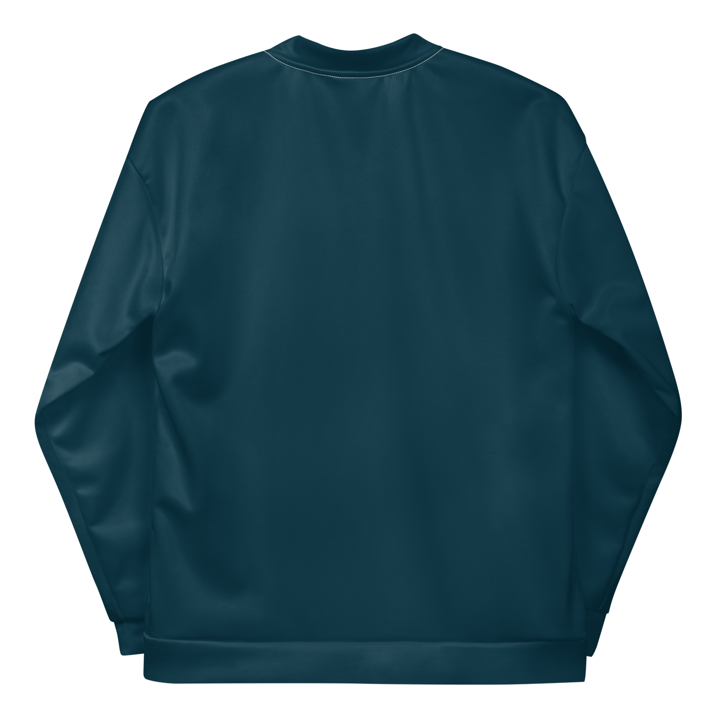 Michigan Upper Peninsula Bomber Jacket (w/ Large UP Outline) | Teal