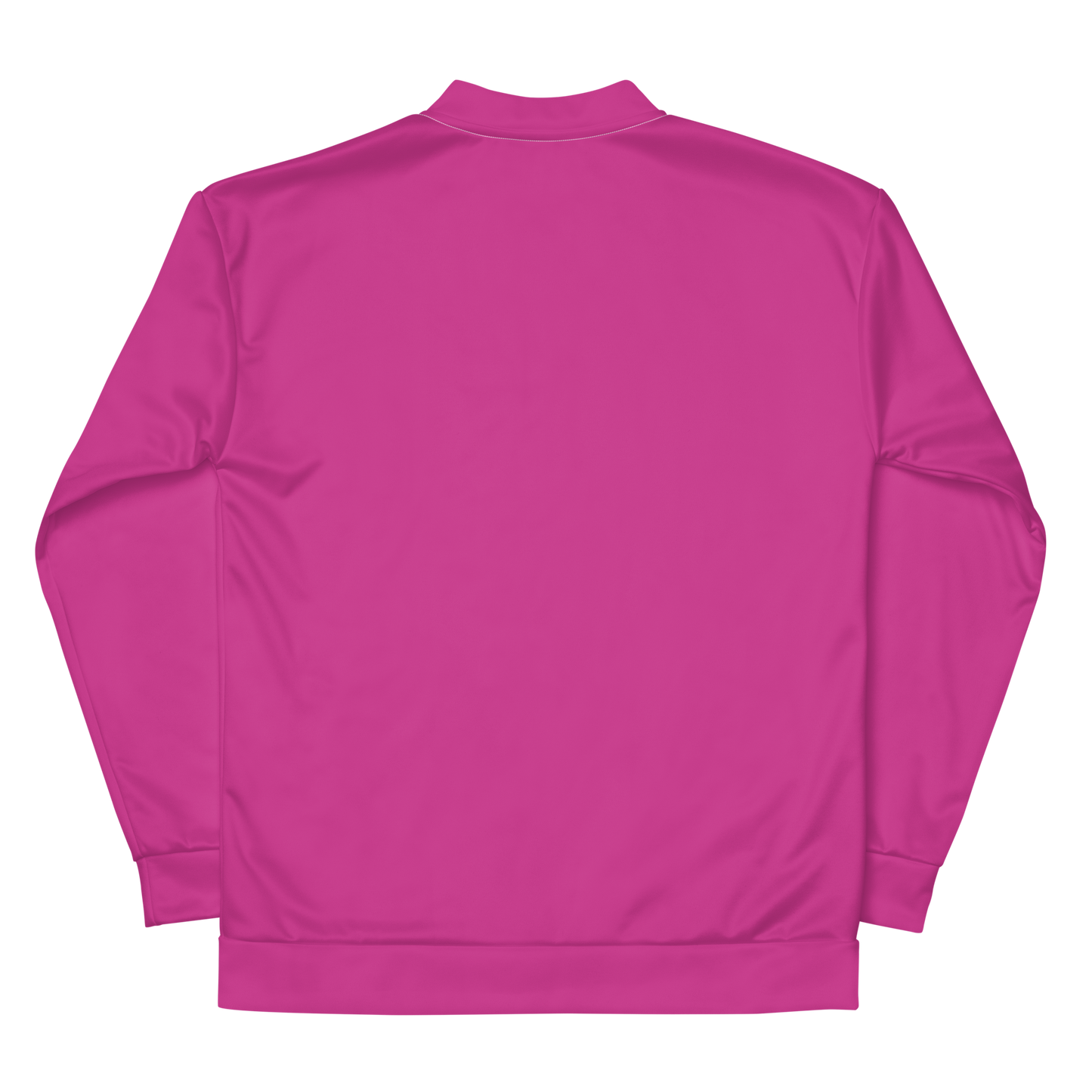 Michigan Upper Peninsula Bomber Jacket (w/ Large UP Outline) | Apple Blossom Pink