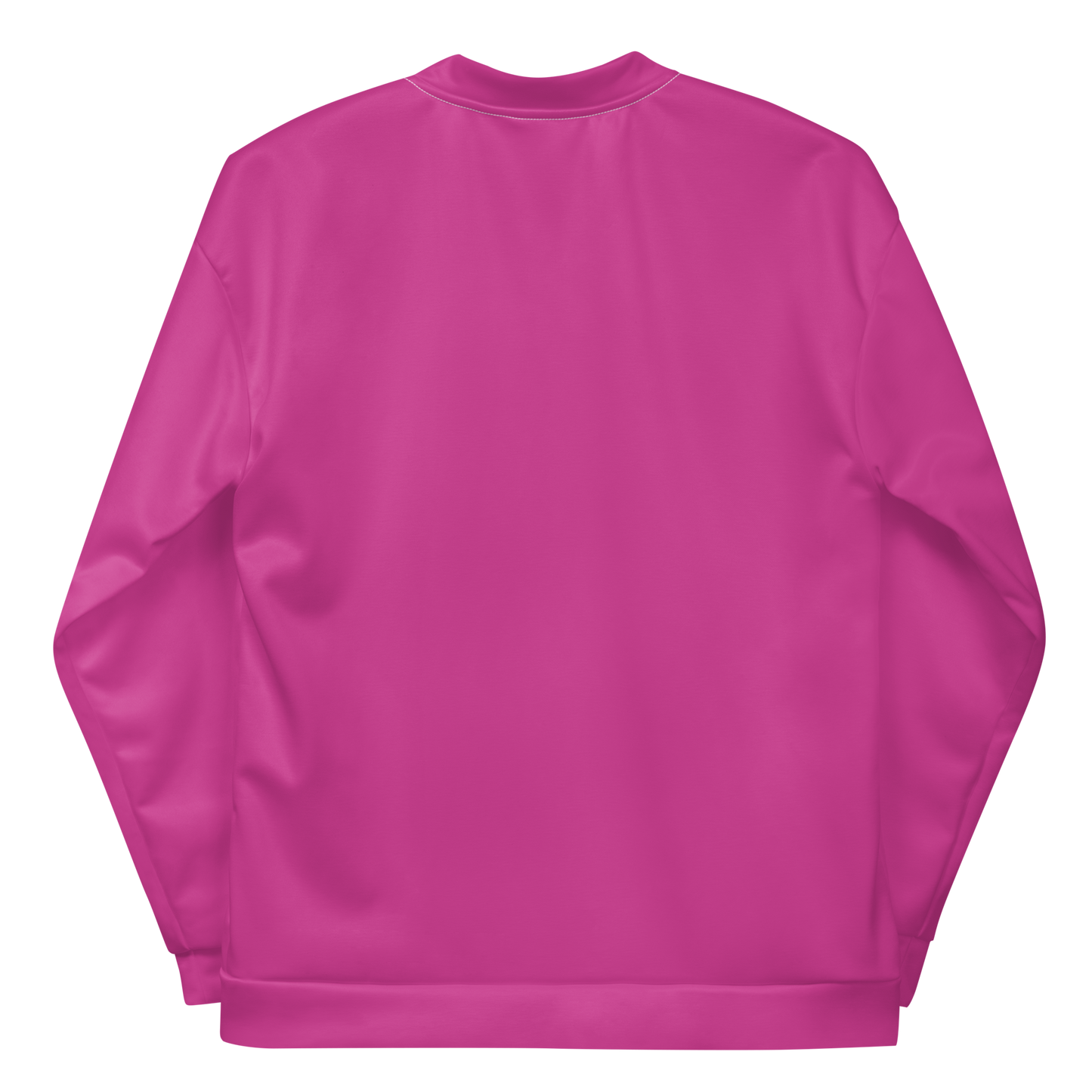 Michigan Upper Peninsula Bomber Jacket (w/ Large UP Outline) | Apple Blossom Pink