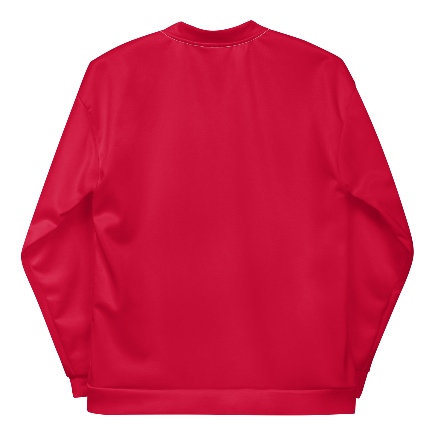 Michigan Upper Peninsula Bomber Jacket (w/ Large UP Outline) | Lighthouse Red