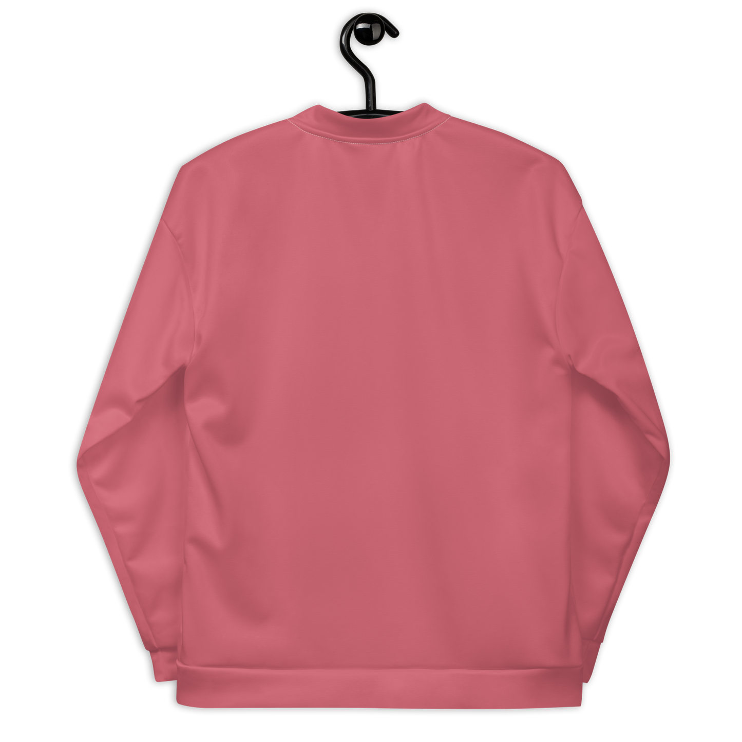 Michigan Upper Peninsula Bomber Jacket (w/ Large Green UP Outline) | Watermelon Pink