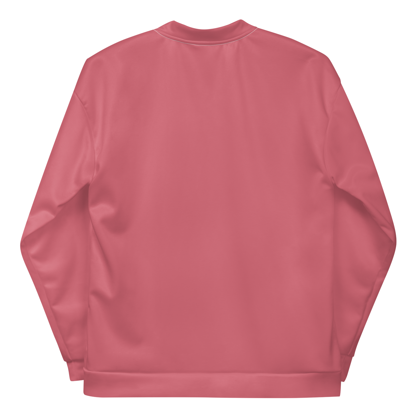 Michigan Upper Peninsula Bomber Jacket (w/ Large Green UP Outline) | Watermelon Pink