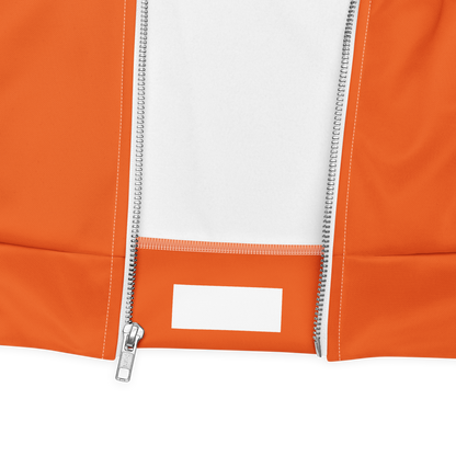 Michigan Upper Peninsula Bomber Jacket (w/ Large UP Outline) | Orange