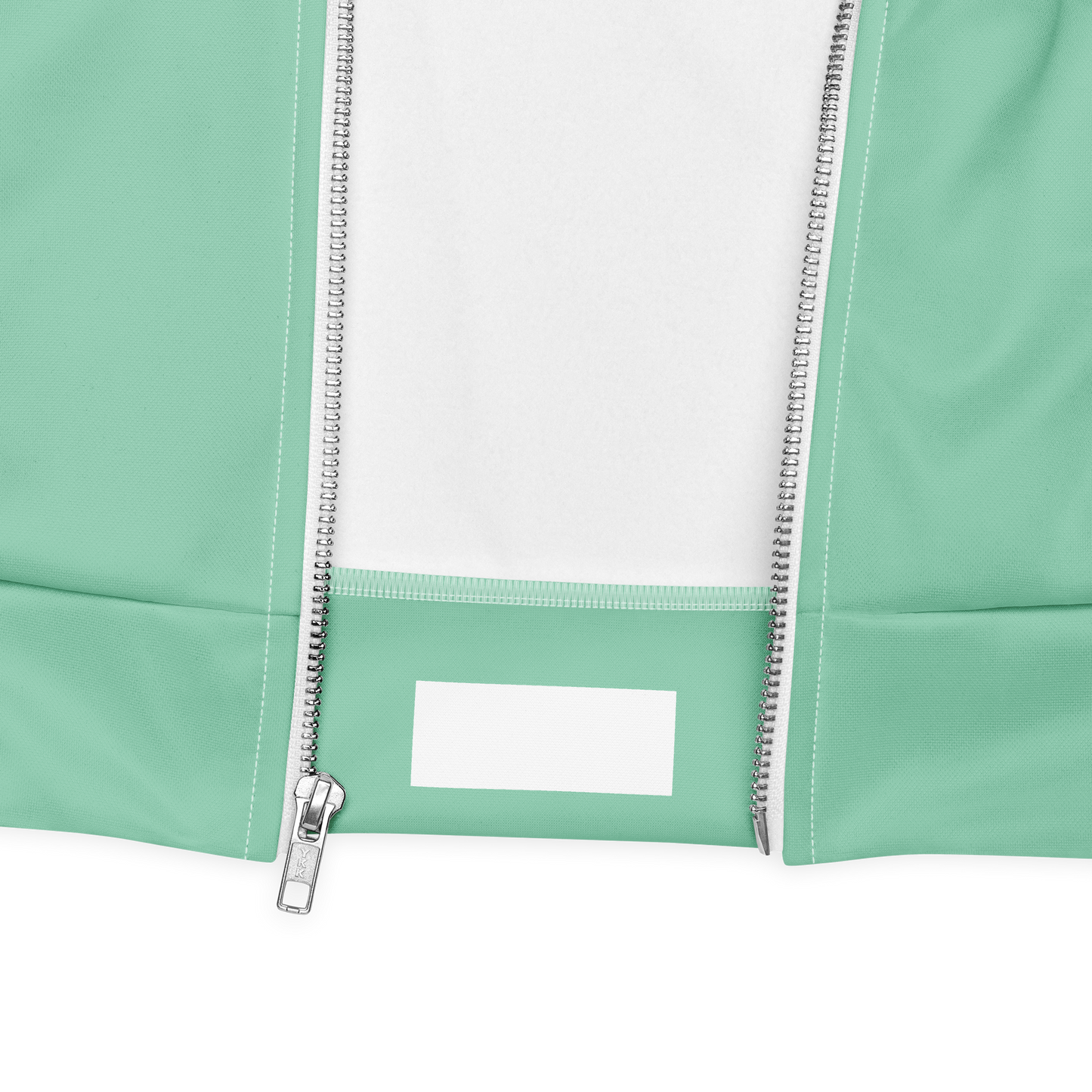 Michigan Upper Peninsula Bomber Jacket (w/ Large Pink UP Outline) | Turquoise Green