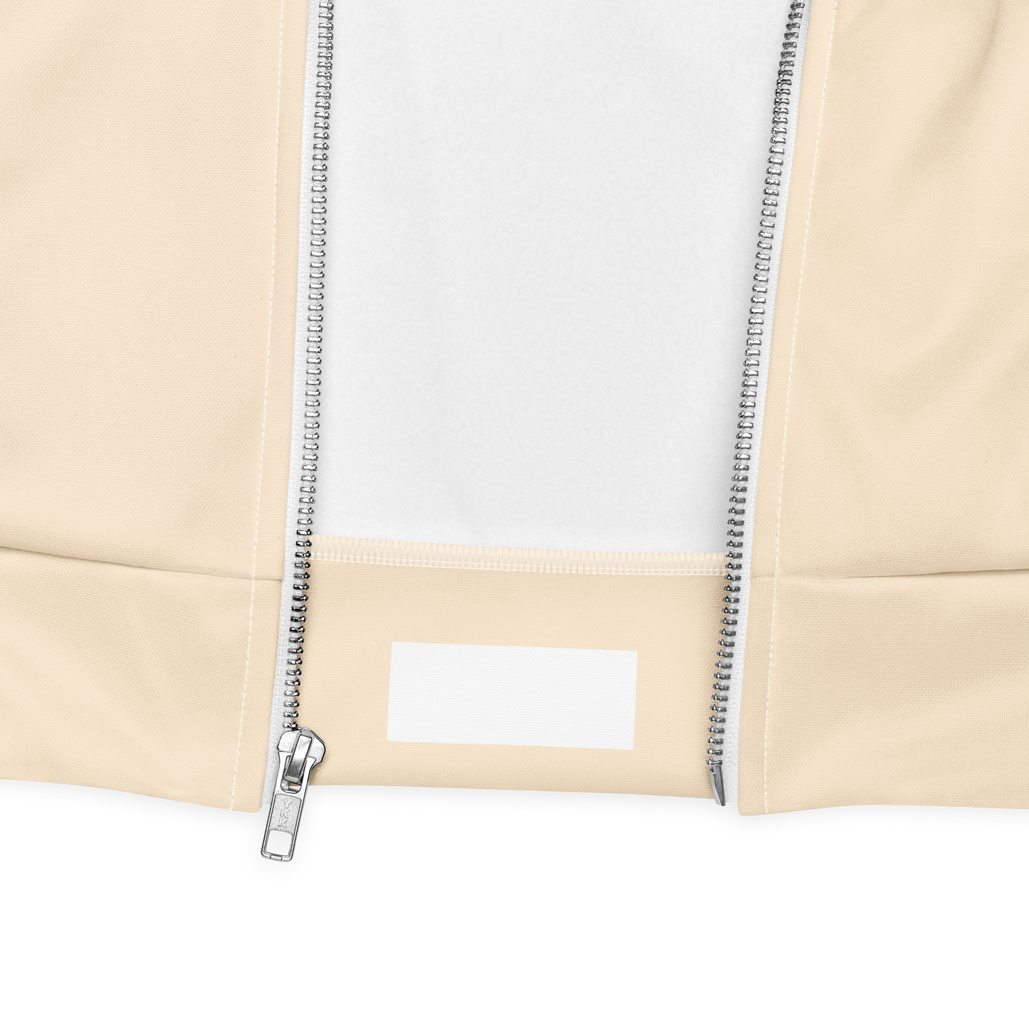 Michigan Upper Peninsula Bomber Jacket (w/ Large Pink UP Outline) | Champagne White