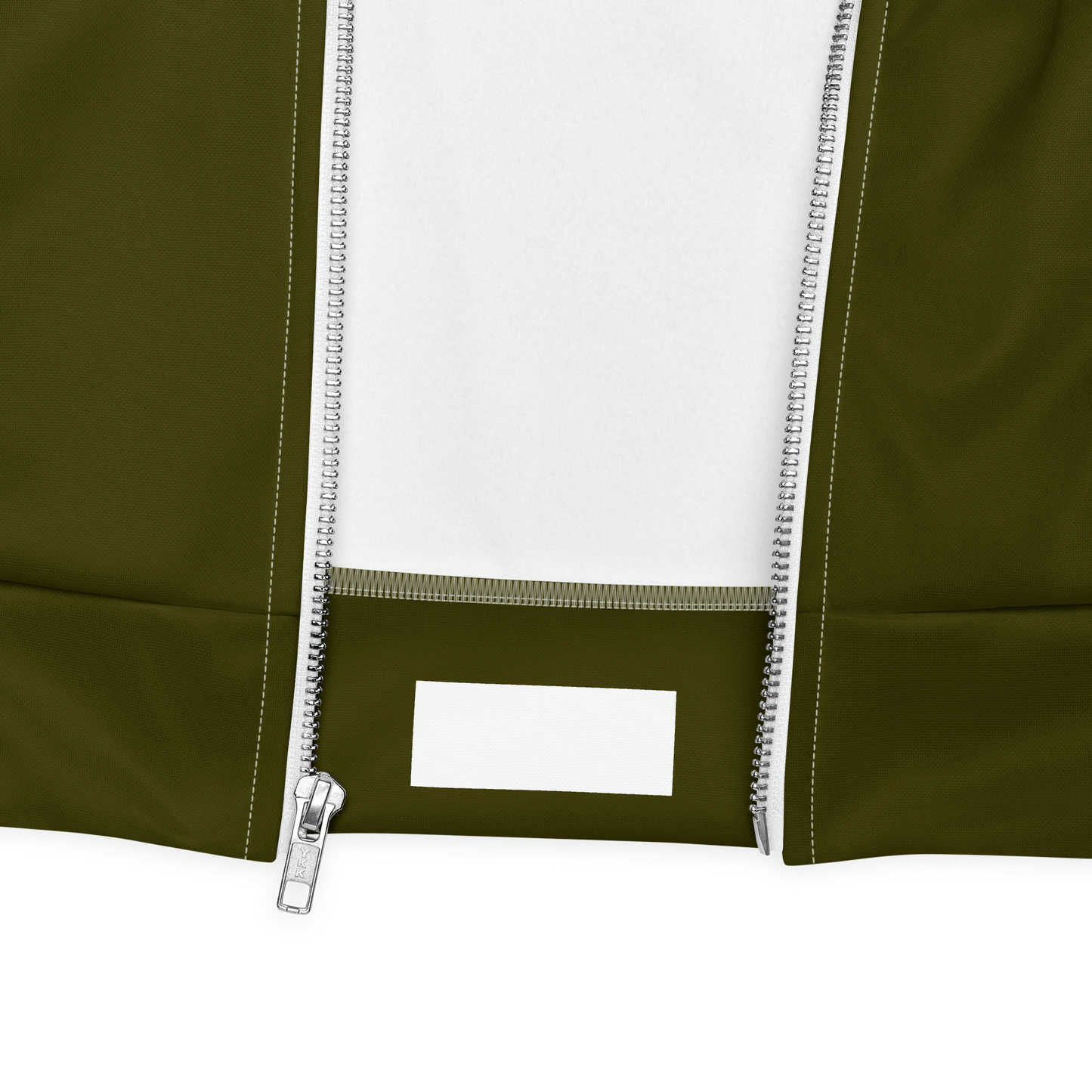 Michigan Upper Peninsula Bomber Jacket (w/ Large Gold UP Outline) | Military Green