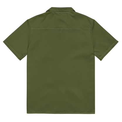 Great Lakes Button Shirt | Army Green