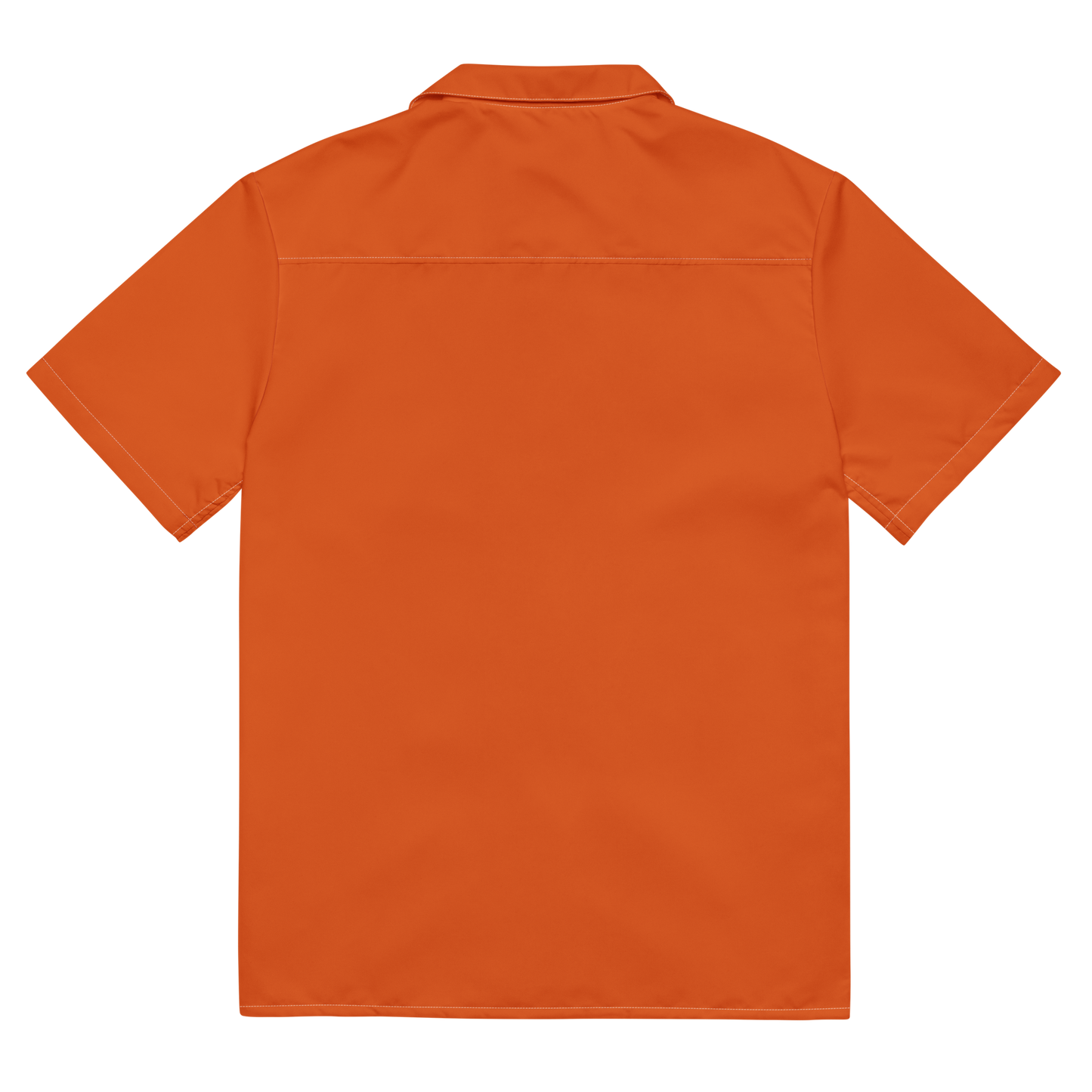 Great Lakes Button Shirt | Maple Leaf Orange