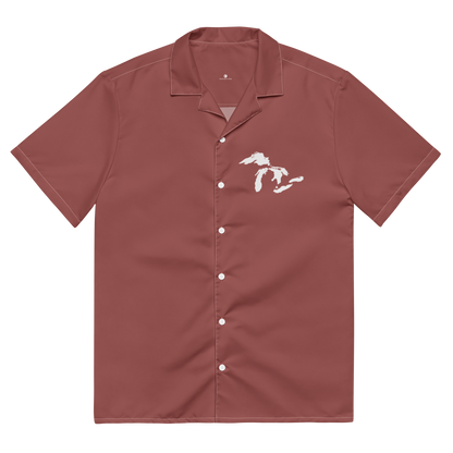 Great Lakes Button Shirt | Ore Dock Red