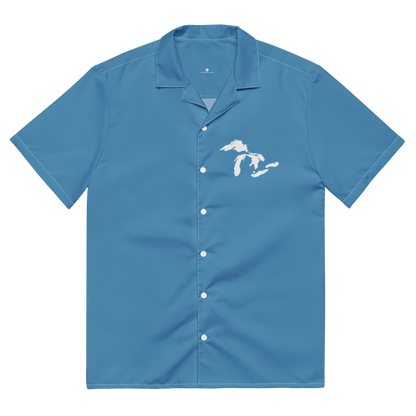 Great Lakes Button Shirt | Traverse Blue