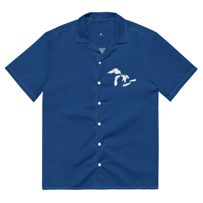 Great Lakes Button Shirt | Dearborn Blue