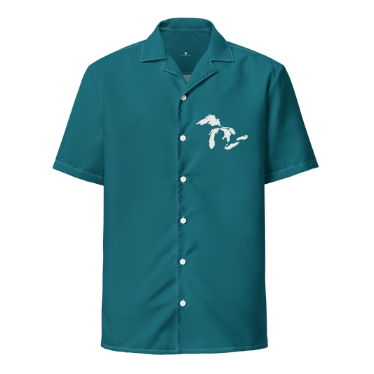 Great Lakes Button Shirt | Palace Teal