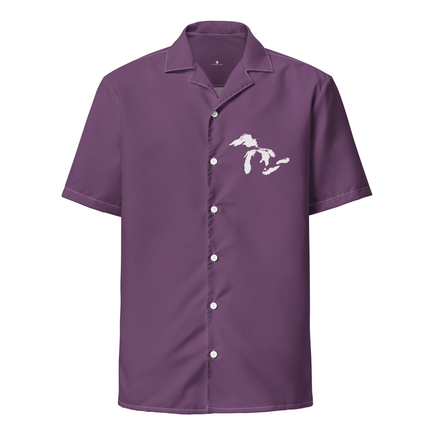 Great Lakes Button Shirt | Plum