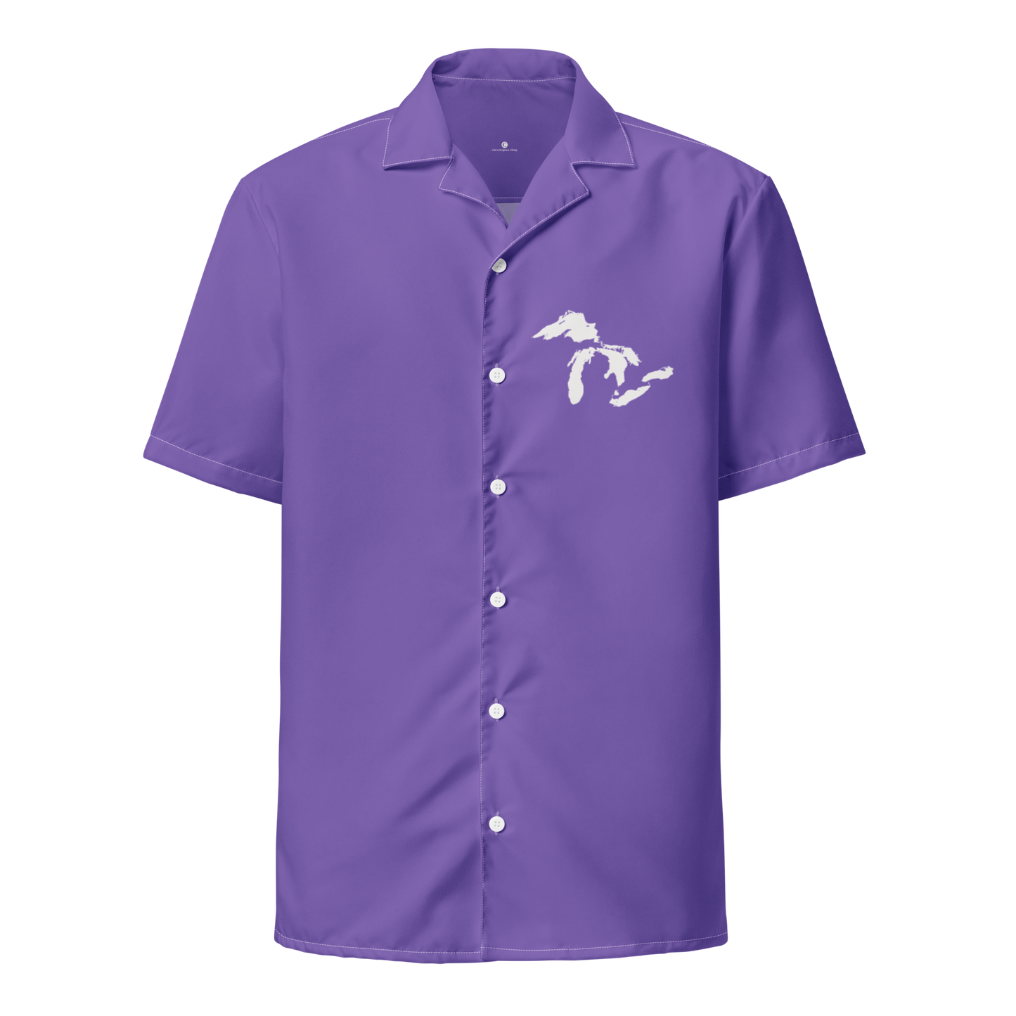 Great Lakes Button Shirt | Violet