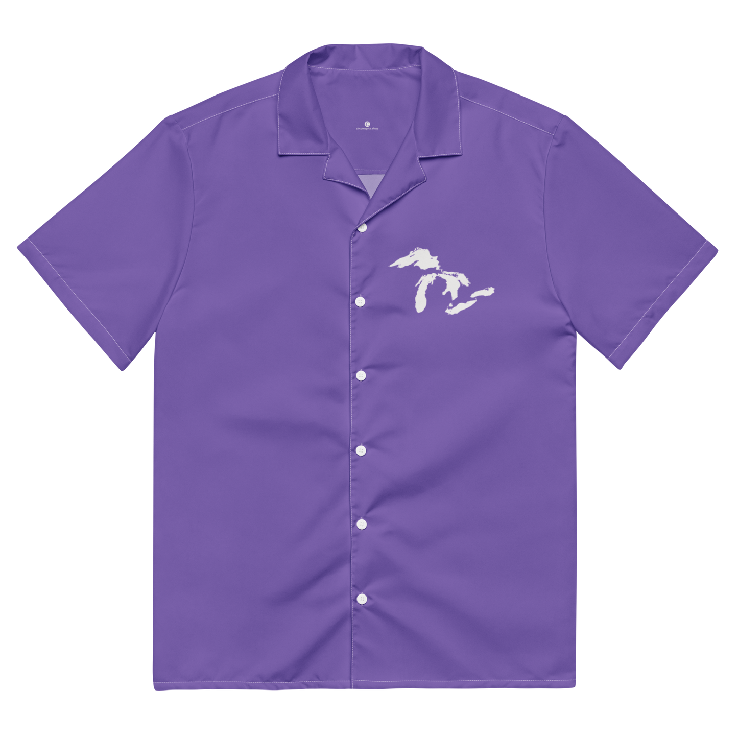 Great Lakes Button Shirt | Violet