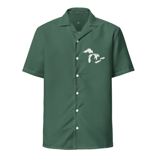 Great Lakes Button Shirt | Ginger Ale Green