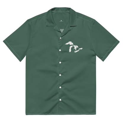 Great Lakes Button Shirt | Ginger Ale Green