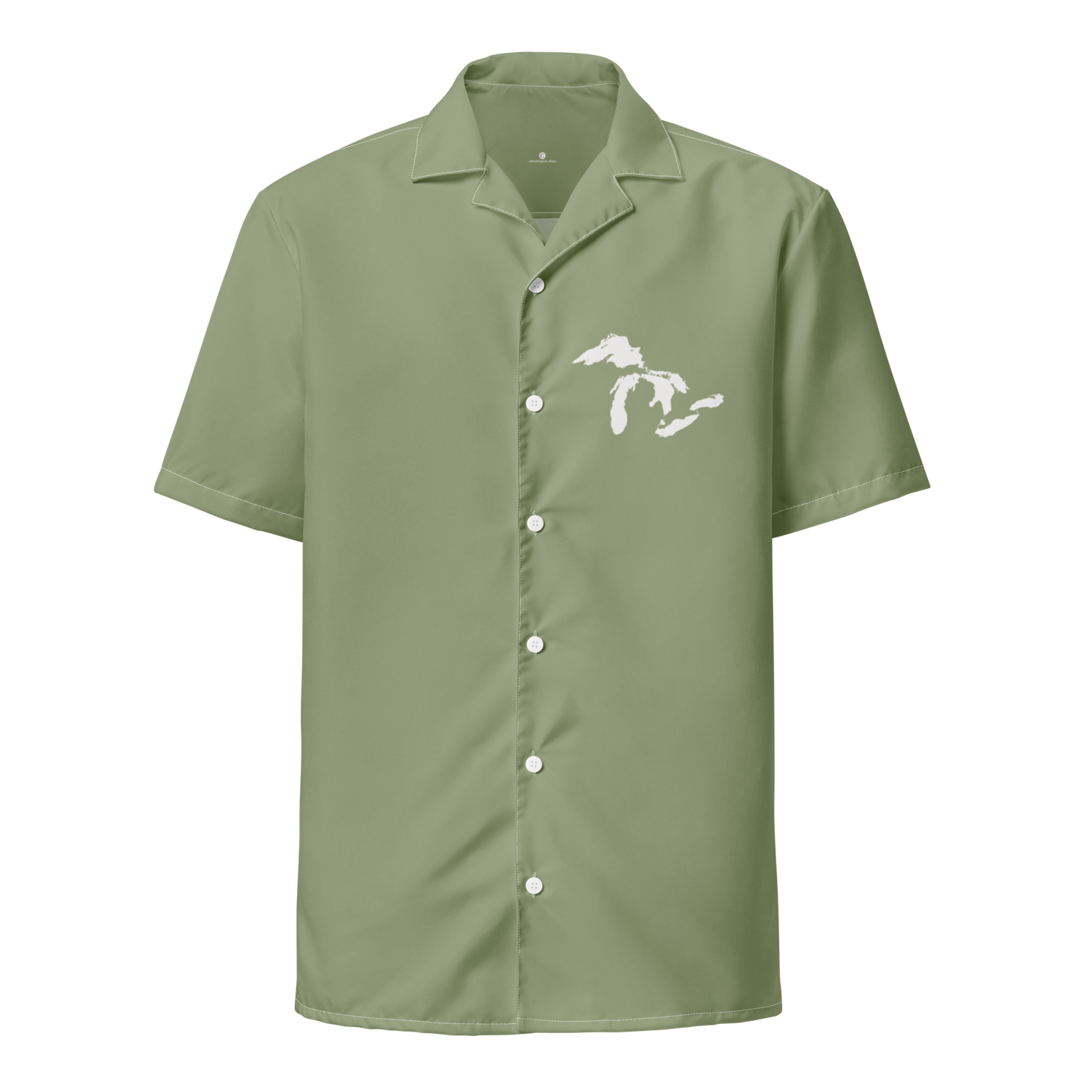 Great Lakes Button Shirt | Beachgrass Green