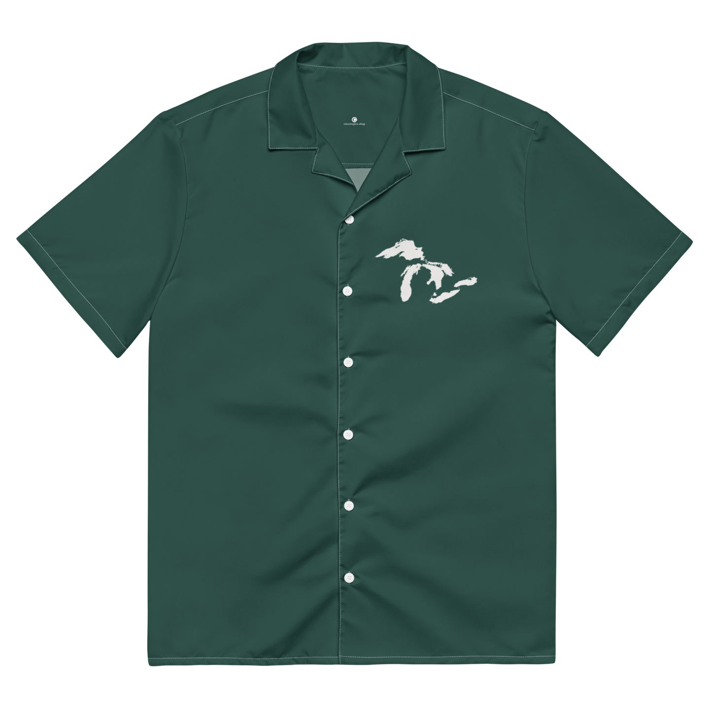 Great Lakes Button Shirt | Laconic Green