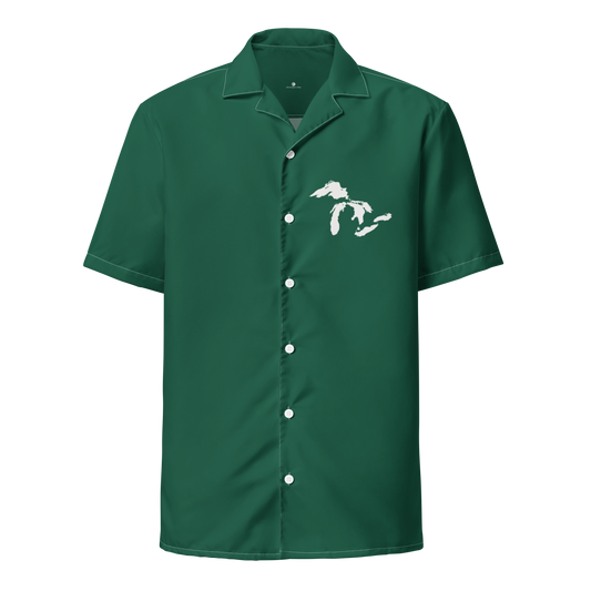 Great Lakes Button Shirt | Superior Green