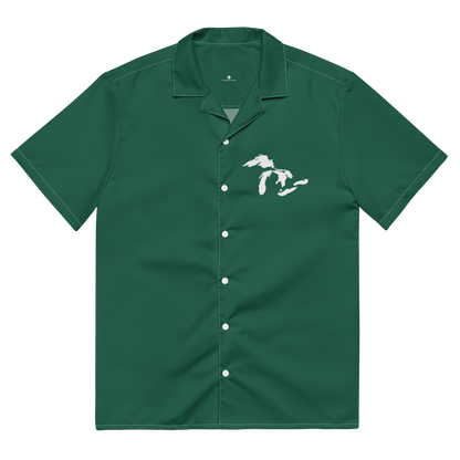 Great Lakes Button Shirt | Superior Green