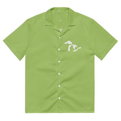 Great Lakes Button Shirt | Gooseberry Green