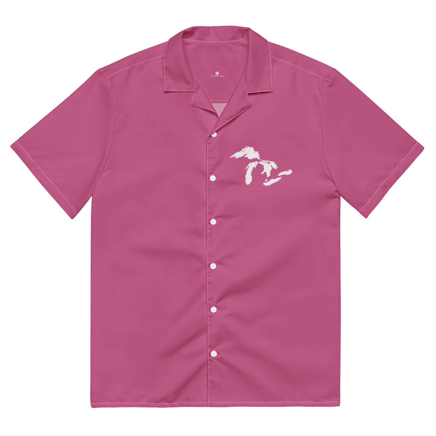 Great Lakes Button Shirt | Apple Blossom Pink