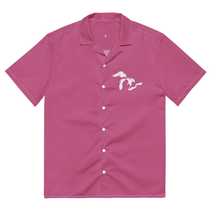 Great Lakes Button Shirt | Apple Blossom Pink