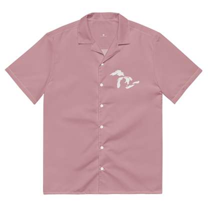 Great Lakes Button Shirt | Cherry Blossom Pink