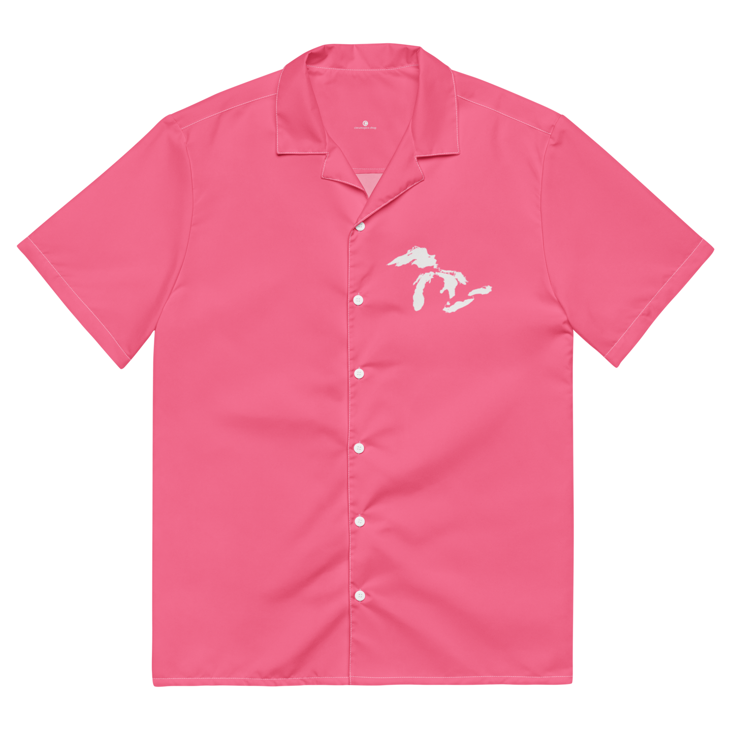 Great Lakes Button Shirt | Rhodochrosite Pink