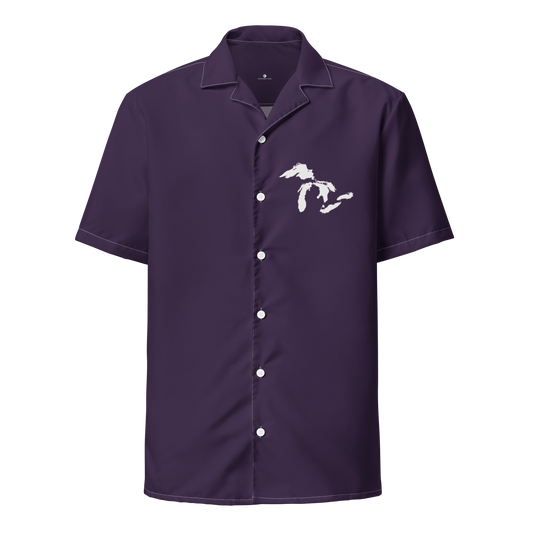 Great Lakes Button Shirt | Blackcurrant