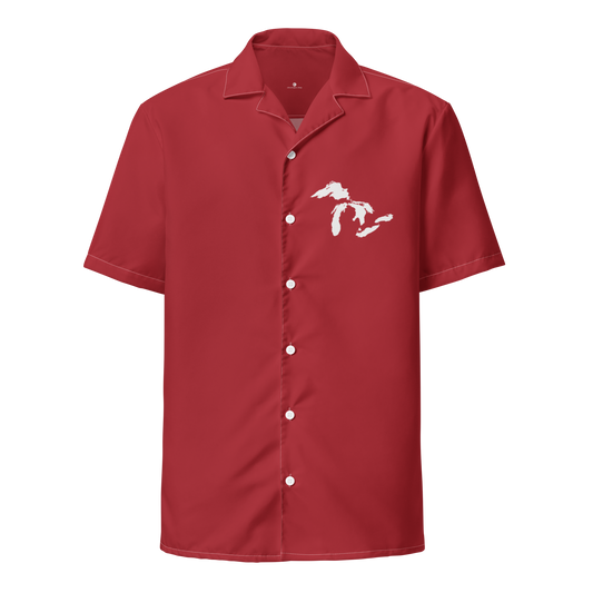 Great Lakes Button Shirt | Thimbleberry Red