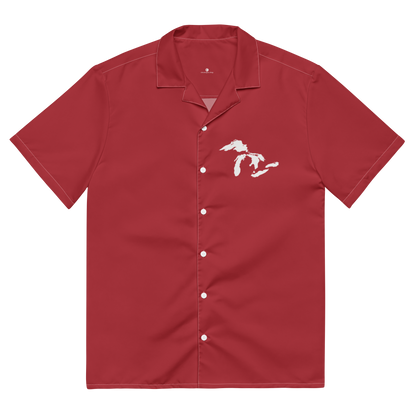 Great Lakes Button Shirt | Thimbleberry Red