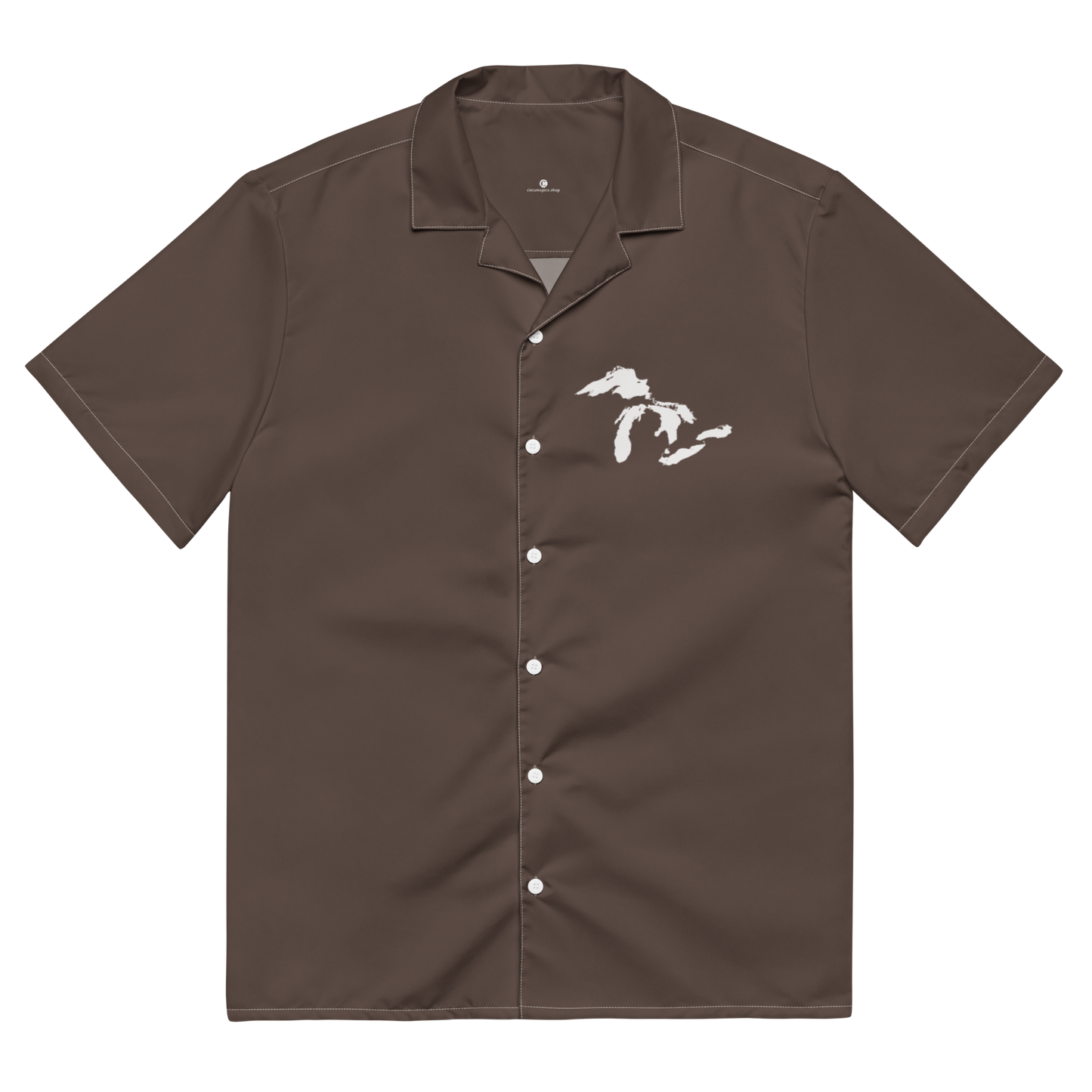 Great Lakes Button Shirt | Hickory Brown