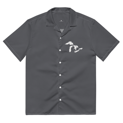 Great Lakes Button Shirt | Iron Ore Grey