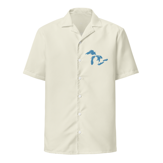 Great Lakes Button Shirt | Ivory White