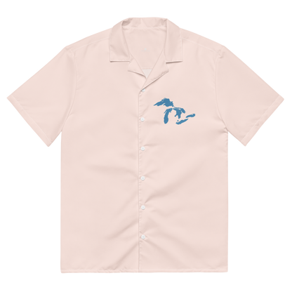 Great Lakes Button Shirt | Champagne Pink