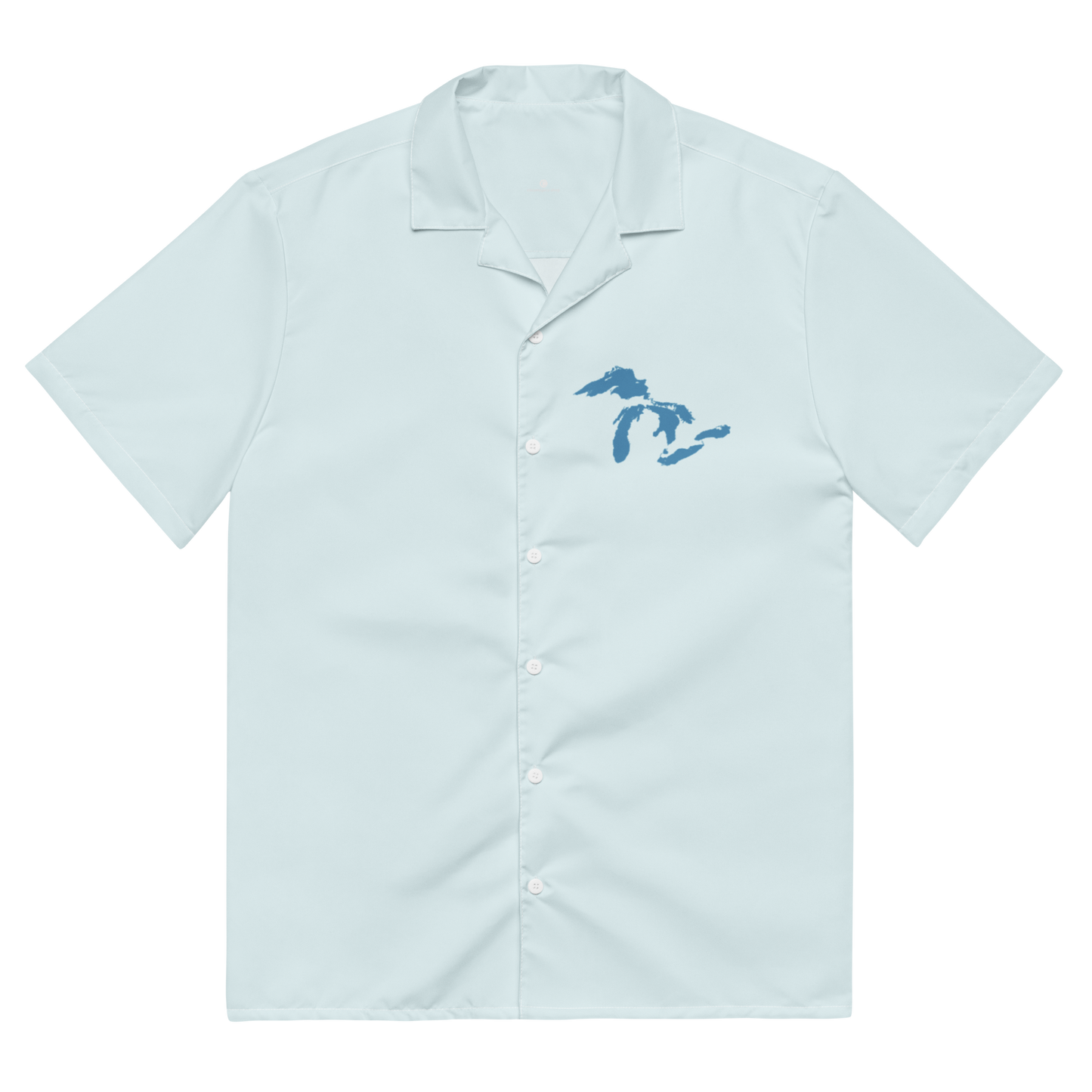 Great Lakes Button Shirt | Ice Blue