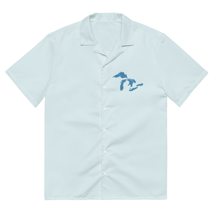 Great Lakes Button Shirt | Ice Blue